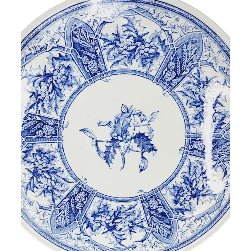 Prince Albert The Spode Blue Room Collection 1857 England Porcelain Cake Platter